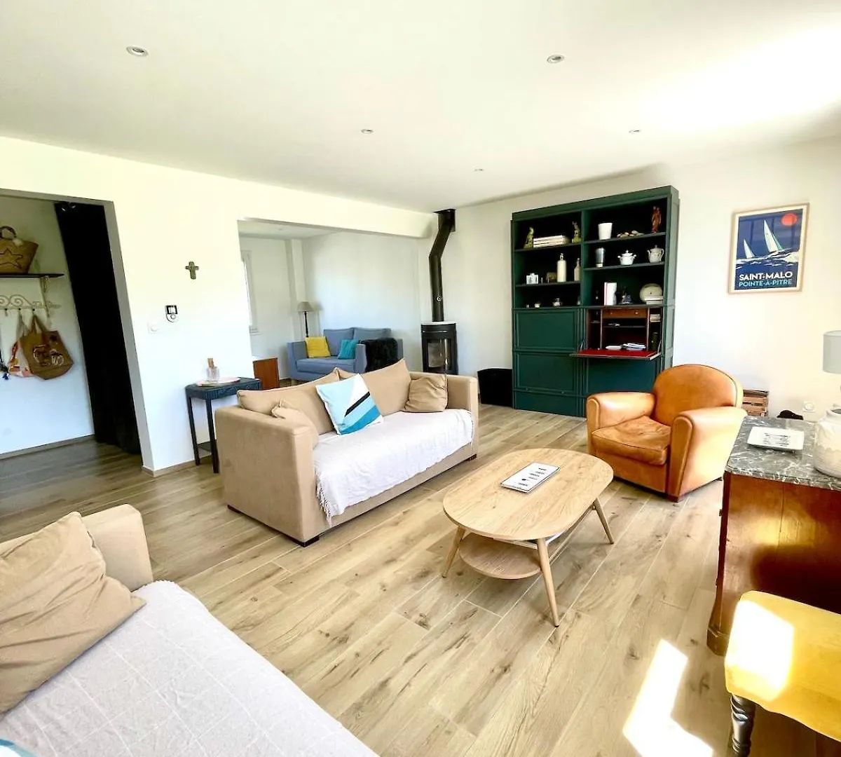 Tatil Evi Maison Renovee En Centre-Ville, A 5 Min Des Plages Beaussais Sur Mer Fransa